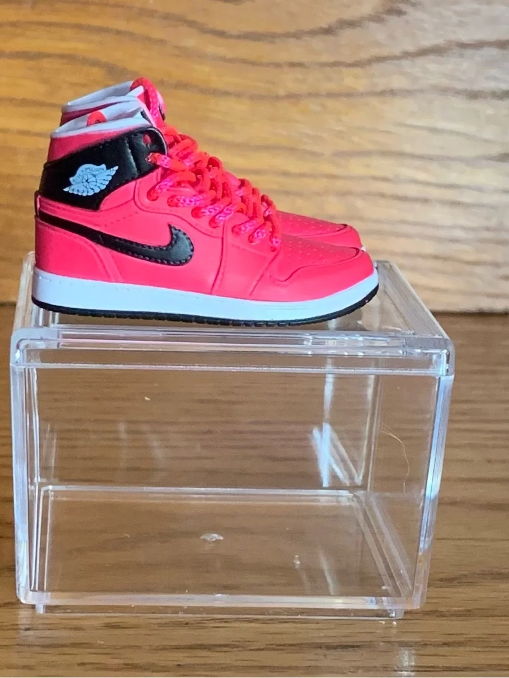 MINI Nike Air Jordan 1 Retro High Top - Bright Pink & Black